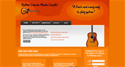 Desktop Screenshot of guitarchordsmadesimple.com